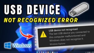Fix USB Device Not Recognized After Windows Update