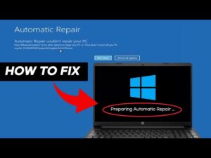 How to Fix Windows 11 Stuck on Preparing Automatic Repair