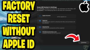How to Reset MacBook Without Erasing iCloud Account