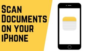 How to Scan Documents Using iPhone Notes