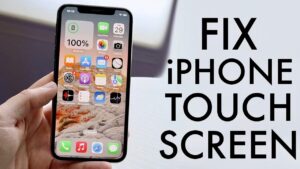 how to fix iPhone touchscreen not responding
