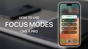 How to Use Focus Mode Effectively
