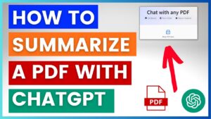 How to Use ChatGPT to Summarize PDF Documents