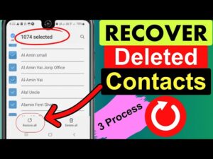 How to Recover Deleted Contacts on Android