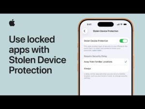 How to Secure iPhone With Stolen Device Protection